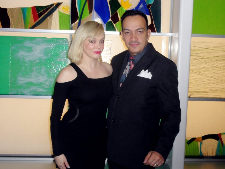 Anthony Rubio, Rose McGowan attend Charity Meets Fashion  Honoring The Worlds Children