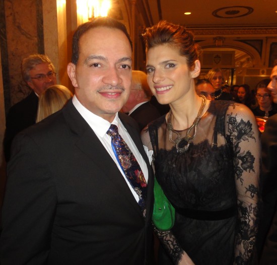 Anthony Rubio with actress Lake Bell at The ASPCA 16th Annual Bergh Ball