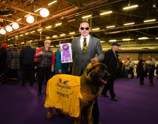 Anthony Rubio attends the 139th Westminster Kennel Club Dog Show at Madison Square Garden in New York City