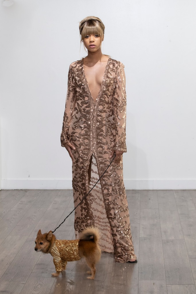 Anthony Rubio Women’s Wear and Canine Couture New York Fashion Week Virtual Runway Show Photo by Yoni Levy at Tals Studio